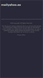 Mobile Screenshot of mailyahoo.es